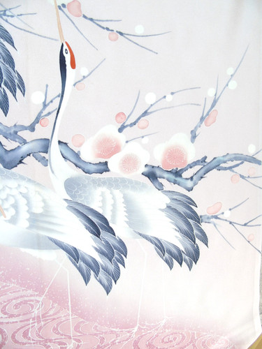 Ayane crane bird ume - bird, &