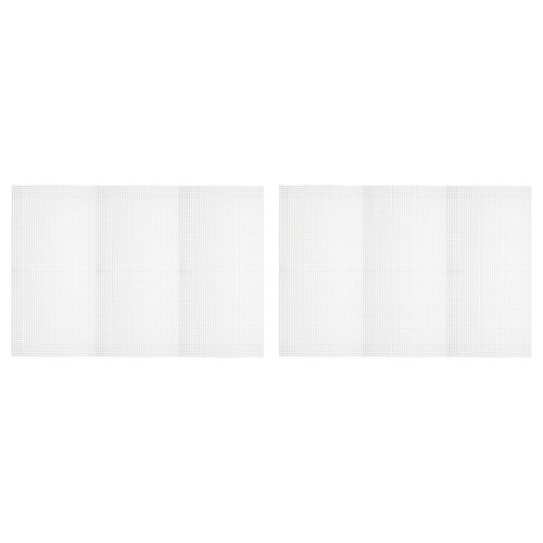 2pcs plastic mesh canvas sheet - plastic,