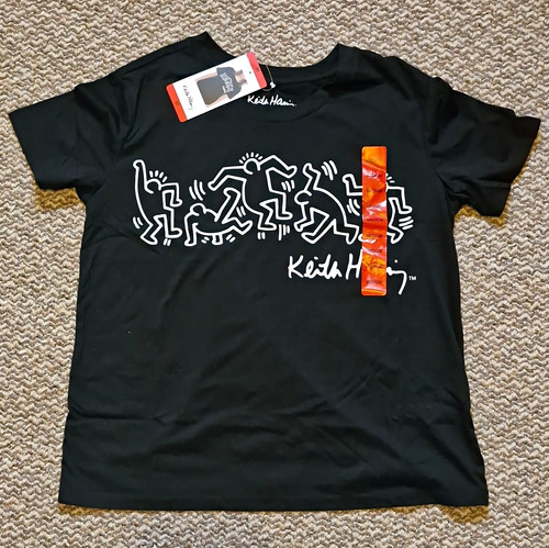 Keith haring black graphic - haring,