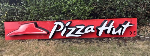 Genuine pizza hut illuminated - pizza,