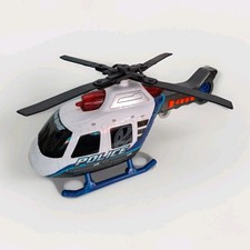 POLICE HELICOPTER Road Rippers Toy large Model Lights Flashing Sound