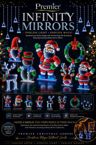 Premier led christmas infinity - led,