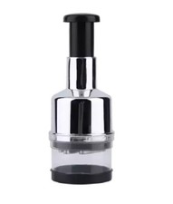 Vegetable Food Chopper Garlic Onion Cutter Processor Dicer Manual Hand Press