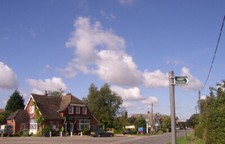 Photo 6x4 The Chestnut Tree West Wratting Great pub at the entrance to We c2005