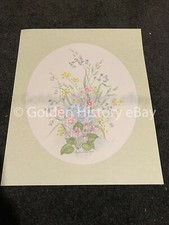 VINTAGE FLORAL FLOWER