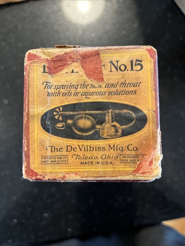 The devilbliss mfg atomizer - the,