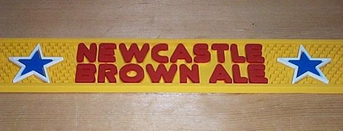 Newcastle ale beer bar mat - ale,