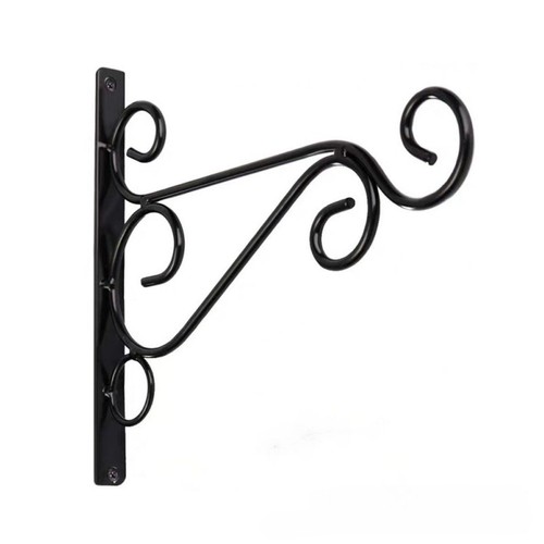Wall mount wrought - wall, flower