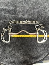 Kimblewick Slotted Cheek with Curb Chain 5.5 Inches