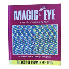 Private Eye Magic Eye Book 1995 - Best of Collection Vintage Satirical
