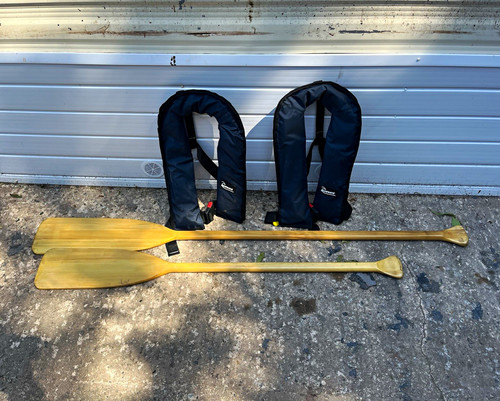Red single sit kayak - single, with