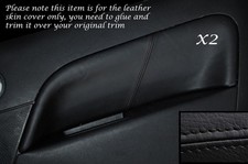 BLACK STITCH 2X REAR DOOR CARD