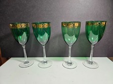 4 Pier 1 Emerald Green Gold