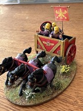Persian horse chariot 28mm - persian,