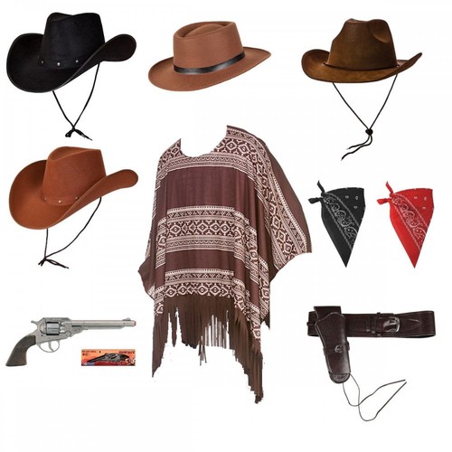 Mens western cowboy brown - western,