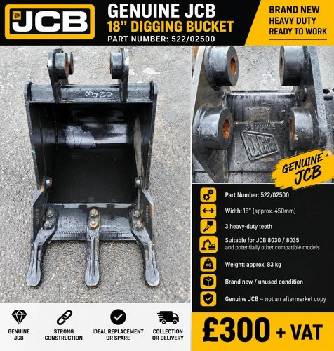 Genuine jcb 450mm digging - jcb,
