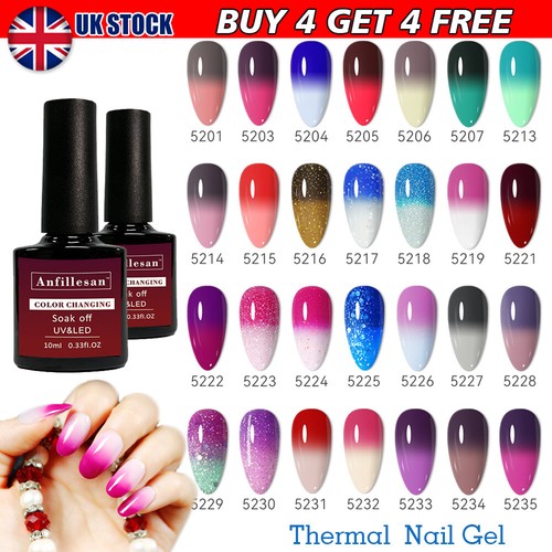 Thermal gel nail polish - thermal,
