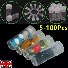 5-100 x Plastic Sample Bottle