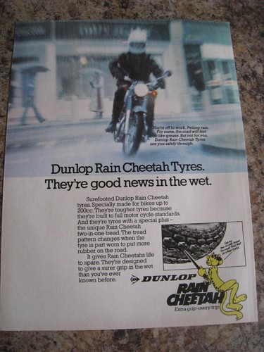 Dunlop rain cheetah tyres - dunlop,