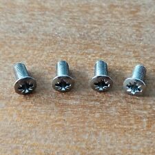 Chrome Petrol Tank Badge Screws F7888 Triumph T100 T120 T140 2BA 8 mm UH