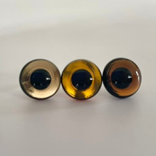 Topaz glass eyes - topaz,