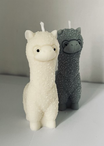 Alpaca candle decorative - alpaca, |