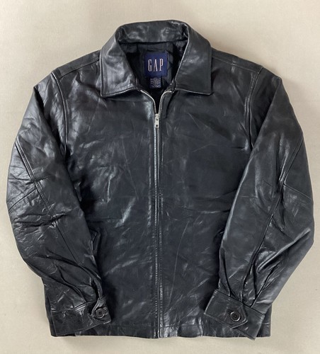 Gap leather highwayman jacket - leather,