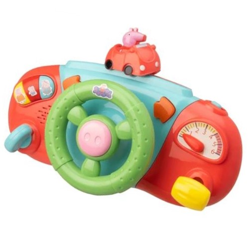 Peppa pig toy car - car, steering