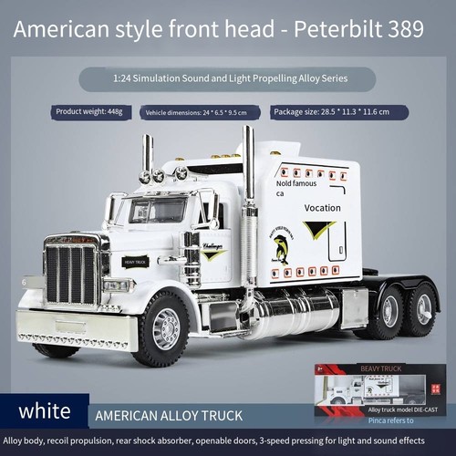 Alloy tractor trailer truck - tractor,