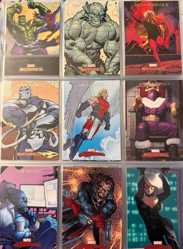 2007 marvel masterpieces full - masterpieces,