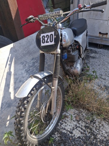 1960s bsa scramble bike - bsa,