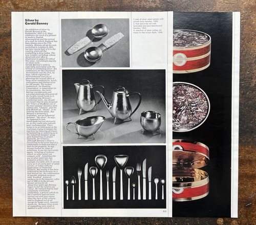 Silver gerald benney 1973 - by,