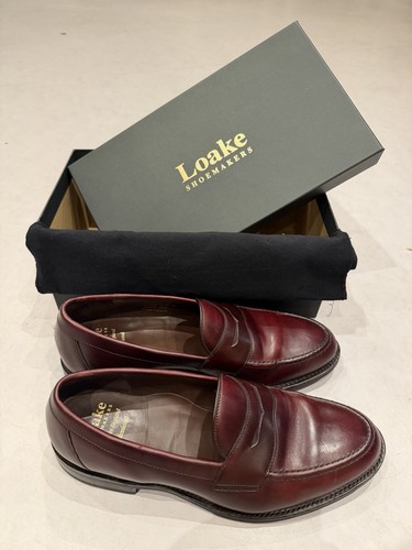 Loake 1880 burgundy leather - loake,