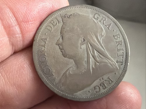 Victoria silver half crown - half,