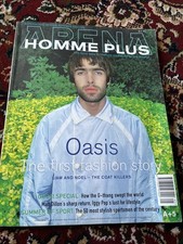 Arena Homme Plus Magazine Sping summer 1996 Liam Gallagher/Oasis