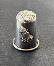 Vintage Yaacov Yemini 925 Sterling Silver Sewing Thimble Israel Judaica