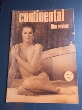 MARIO BAVA film on cover of 1972 UK mag CONTINENTAL FILM REVIEW