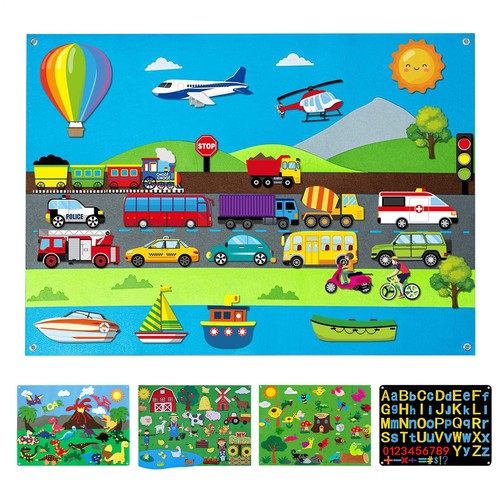 Felt story board storytelling - story,