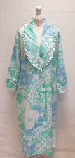 Vintage Baby Doll Nightie 1960s Dressing Gown Psychedelic Floral  XL 16-18