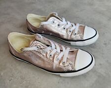 Converse All Star Dainty Ox Rose Quartz Gold Womens Shoes Sneakers UK 3 EU 36
