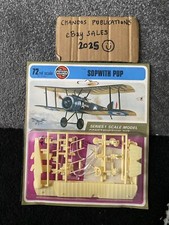 Vintage Airfix 1/72 Series 1 Sopwith Pup - #01062-1 - SEALED BLISTER PACK