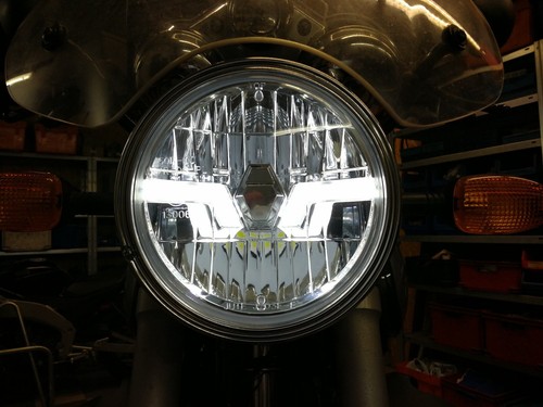 Led headlight black bmw 850 - led,