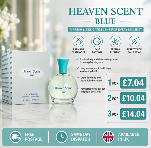 Heaven scent blue eau - scent, de