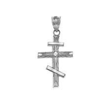 Russian Orthodox Cross Pendant