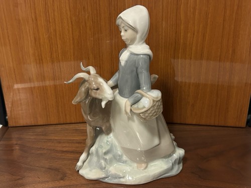 Lladro girl with - girl,