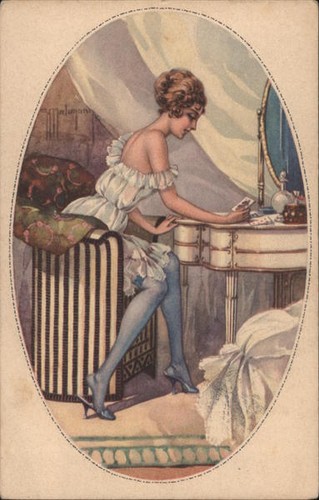 Risque nude lady - risque/nude,