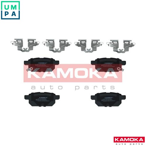 Brake pad set disc - set,