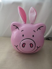 Marks & Spencer Percy Pig Easter Bunny Biscuit Tin, Empty, 2021