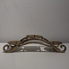 Brutalist Distressed Gold