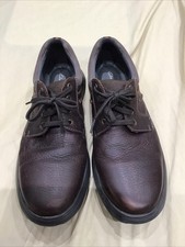 Mens Clarks Brown Leather Casual Lace Up Shoes Size UK 11